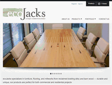 Tablet Screenshot of ecojacks.com